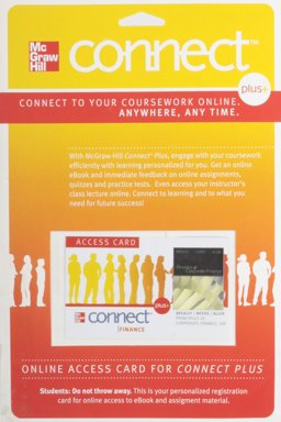 Connect Plus Access Card to Accompany Principles of Corporate Finance