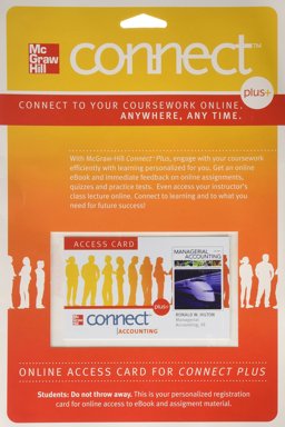 Connect Plus Access Card for Managerial Accounting