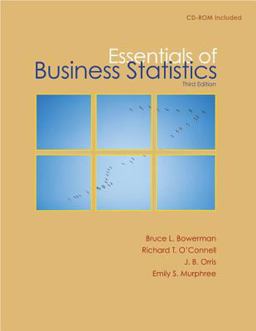 Essentials of Business Statistics with Student CD
