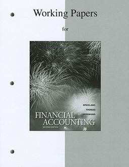 Working Papers to Accompany Financial Accounting