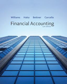 Financial Accounting 15th 9780077328702 Front Cover