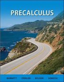 Precalculus 7th 9780077349912 Front Cover