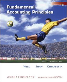 Loose-leaf Fundamental Accounting Principles Volume 1 Ch 1-12 with Best Buy Annual Report