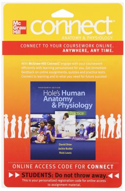 Connect with LearnSmart 2 Semester Access Card for Hole's Human Anatomy and Physiology