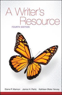 Writer's Resource 4th 9780077397357 Front Cover