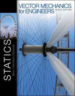 Vector Mechanics for Engineers - Statics 10th 9780077402280 Front Cover
