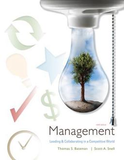 Management Leading and Collaborating in the Competitive World 9th 9780077405458 Front Cover