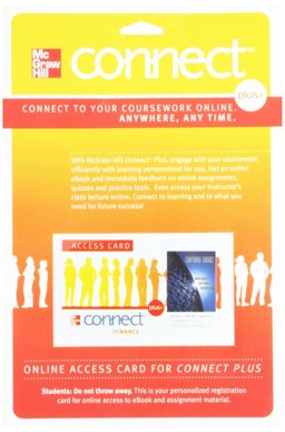 Connect Plus Finance 1 Semester Access Card for Fundamentals of Corporate Finance