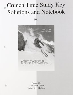 Study Guide to Accompany Applied Statistics in Business and Economics