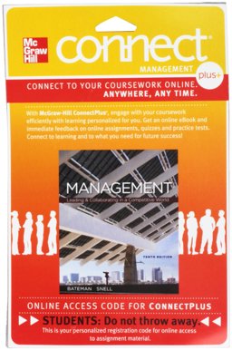 Connect Plus Management with LearnSmart 1 Semester Access Card for Management