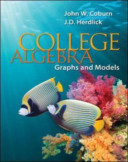 Loose Leaf Version for College Algebra: Graphs & Models