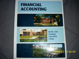 Acct 1310 Financial Accounting -Text