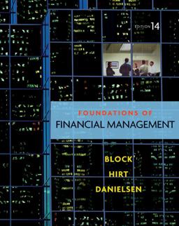 Foundations of Financial Management with Time Value of Money 14th 9780077477578 Front Cover