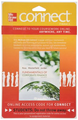 Connect Finance with Learnsmart 1 Semester Access Card for Fundamentals of Corporate Finance