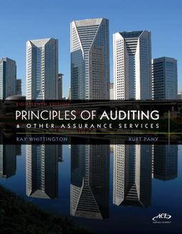 Principles of Auditing and Other Assurance Services