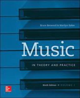 Music in Theory and Practice:  9780077493318 Front Cover