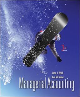 Loose-Leaf for Managerial Accounting 3rd 9780077502614 Front Cover
