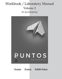 Workbook/lab Manual V2 for Puntos de Partida: Invitation to Spanish 9th 9780077511708 Front Cover
