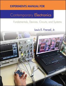 Experiments Manual for Contemporary Electronics  9780077520878 Front Cover