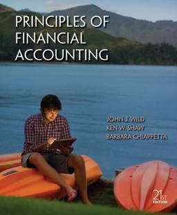 Principles of Financial Accounting - Chapters 1-17 21st 9780077525262 Front Cover