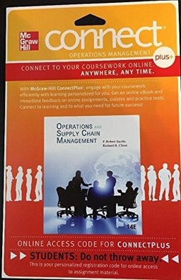 Connect 1-Semester Access Card for Operations and Supply Chain Management 14e Connect 1-Semester Access Card for Operations and Supply Chain Management 14e