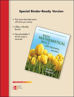 Loose Leaf Version for Basic Math Skills with Geometry