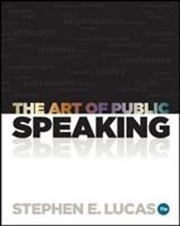 Art of Public Speaking with Connect Plus Access Card 11th 9780077601706 Front Cover