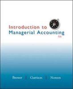 Introduction to Managerial Accounting with Connect Plus
