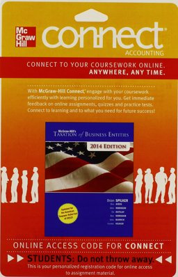 Connect Accounting with LearnSmart 1 Semester Access Card for Mcgraw-Hill's Taxation of Business Entities, 2014 Edition Connect Accounting with LearnSmart 1 Semester Access Card for Mcgraw-Hill's Taxation of Business Entities, 2014 Edition