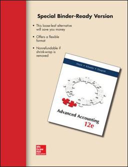 Loose-Leaf Advanced Accounting Loose-Leaf Advanced Accounting
