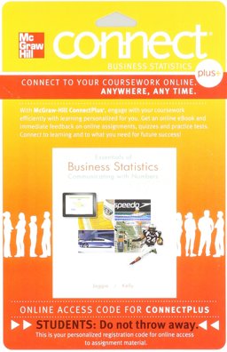 Connect 1-Semester Access Card for Essentials of Business Statistics
