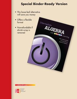 Intermediate Algebra With P.o.w.e.r. Learning:  9780077691783 Front Cover