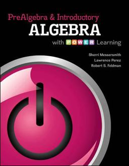 Prealgebra and Introductory Algebra with P. O. W. E. R. Learning