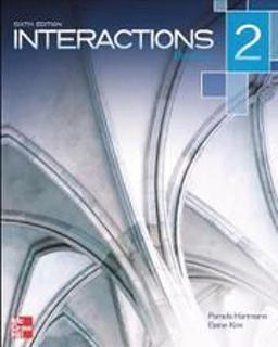 Interactions Level 2 Reading Student Book Plus Registration Code for Connect ESL 6th 9780077831011 Front Cover