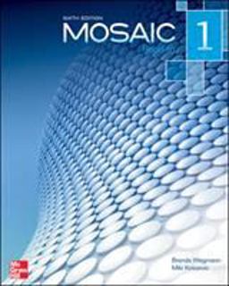 Mosaic Level 1 Reading Student Book Plus Registration Code for Connect ESL