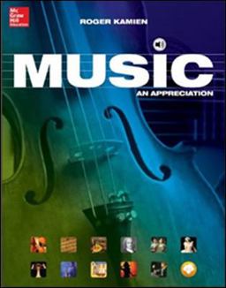Music An Appreciation 8th 9780077837310 Front Cover