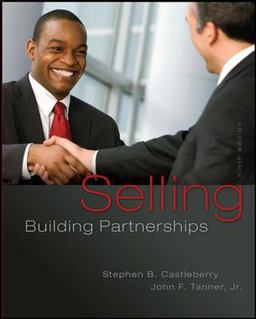Selling: Building Partnerships 9th 9780077861001 Front Cover