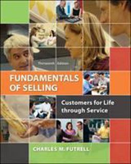 Fundamentals of Selling Customers for Life Through Service 13th 9780077861018 Front Cover