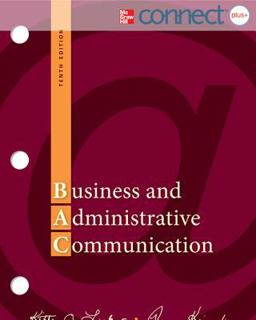 Business and Administrative Communication