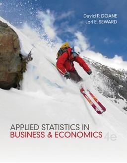 Applied Statistics in Business and Economics