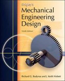 Mechanical Engineering Design 9th 9780077942908 Front Cover