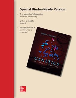 Genetics - Analysis and Principles