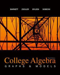 Combo: College Algebra: Graphs & Models with ALEKS User Guide & Access Code 1 Semester
