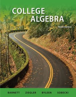 Combo: College Algebra with MathZone Access Card