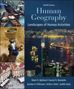 Human Geography Landscapes of Human Activities 12th 9780078021466 Front Cover
