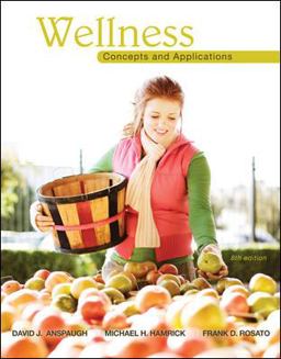 Wellness Concepts and Applications 8th 9780078022500 Front Cover