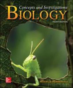 Biology: Concepts and Investigations  9780078024207 Front Cover