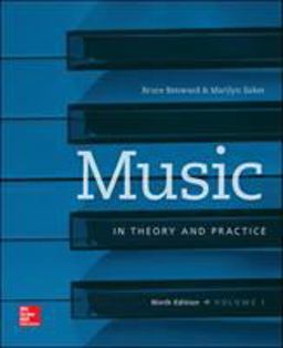 Music in Theory and Practice Volume 1 9th 9780078025150 Front Cover