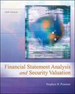 Financial Statement Analysis and Security Valuation 5th 9780078025310 Front Cover