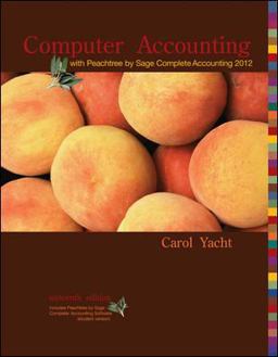 Computer Accounting with Peachtree Complete by Sage Complete Accounting 2012
